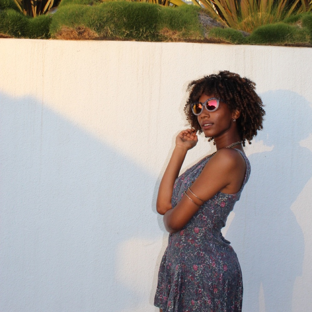 VINTAGE FLORAL ROMPER - Picture 4 of 4